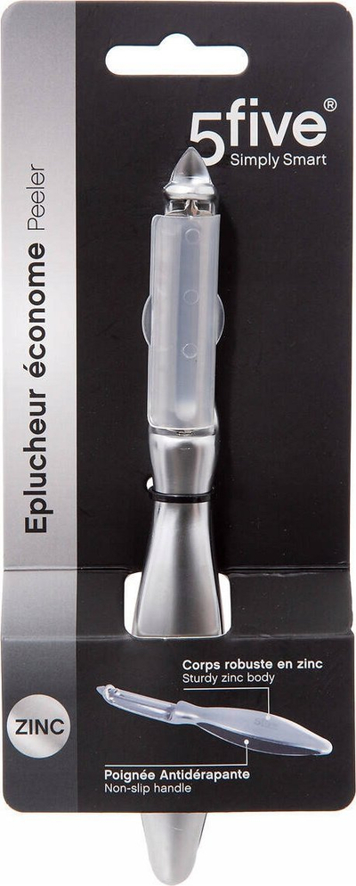 Lëvozhgues frutash 5FIVE Silver Pro, zink, gri