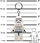 Varëse çelësash LEGO Star Wars - Stormtrooper