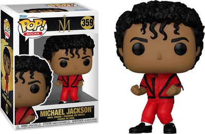 Figurë vinili Funko POP Michael Jackson Thriller, për koleksion, e kuqe