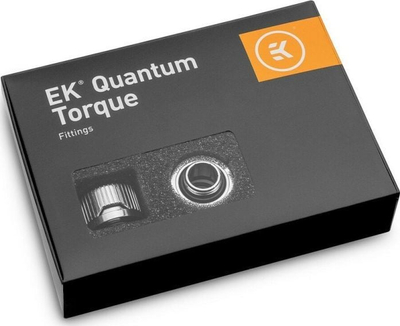 Set fitingë për ujëftohje EK Water Blocks EK-Quantum Torque HDC 14, 6 copë, për tuba 14 mm, nikel