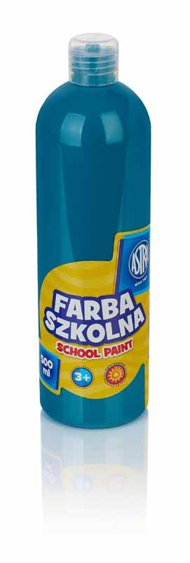 Ngjyrë shkolle Astra School Paint, 500 ml, turkeze