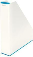 Mbajtëse revista Leitz WOW, A4, plastikë, e bardhë kaltëroshe