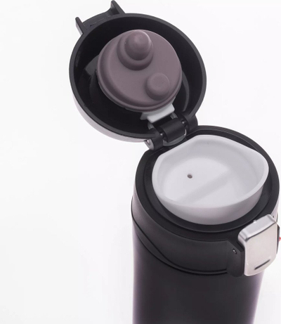 Termus udhëtimi KAFA Mug, 420ml, çelik inox, gri
