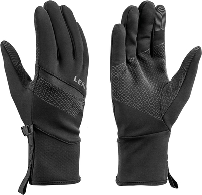 Doreza outdoor Leki Cross, material fleece stretch, kapje gome, të zeza