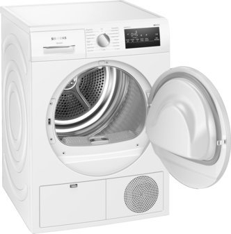 Tharëse rrobash Siemens WT43HV93, me pompë nxehtësie, 8 kg, A++, e bardhë