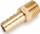 Lidhës nipple bronxi 3/8" me zorrë 12mm, që s’e ha korrozioni