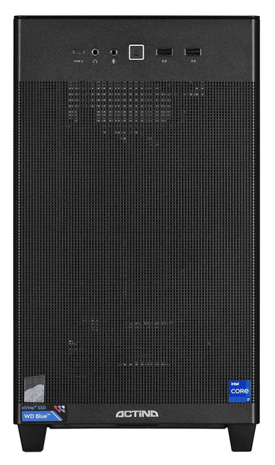 Kompjuter desktop Actina Mini Tower, Intel Core i7 13700, 16GB RAM, 500GB SSD, Windows 11 Pro, i zi