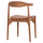 Karrige ngrënie për jashtë Donny HM6378, dru teak, natyrale