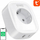 Prizë e zgjuar Gosund SP6, 16A, me USB-C 20W, WiFi Bluetooth, e bardhë