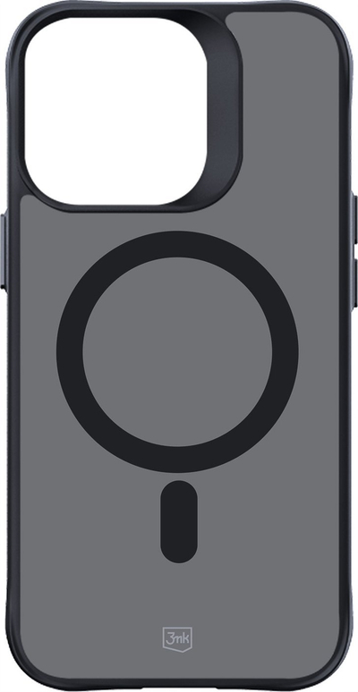 Mbulesë mbrojtëse 3MK Smoke MagCase Pro, për iPhone 13 Pro, e zezë