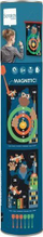 Lojë shenjestre me magnet Scratch Monkey Large, me dy anë, për kalamaj 5+