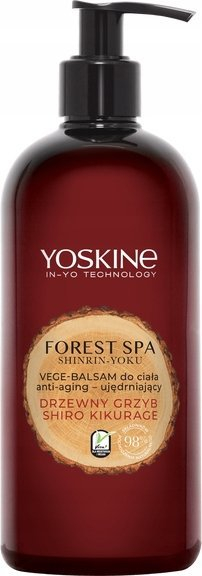 Balsam trupi Yoskine Forest Spa Shiro Kikurage, vege, 400ml