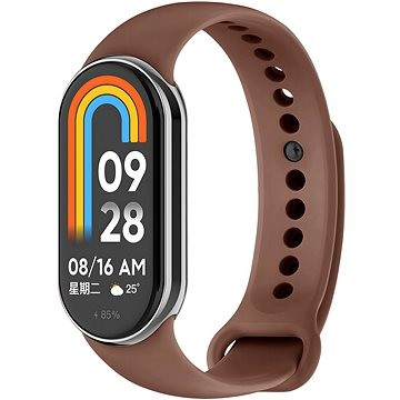 Byzylyk ndërrimi Eternico Essential për Xiaomi Smart Band 8 9, silikon, Coffee Brown
