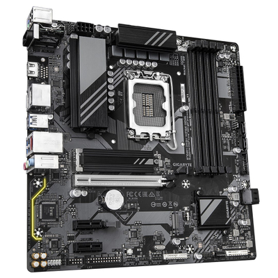 Pllakë amë Gigabyte B760M DS3H WIFI6E GEN5, DDR5, WiFi 6E, e zezë