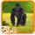 Figurinë Schleich Wild Life gorillë mashkull, lodër për mësim, shumëngjyrëshe