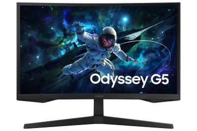 Monitor gaming Samsung Odyssey G5 LS27CG554EUXEN, 27\", QHD, 165Hz, i zi