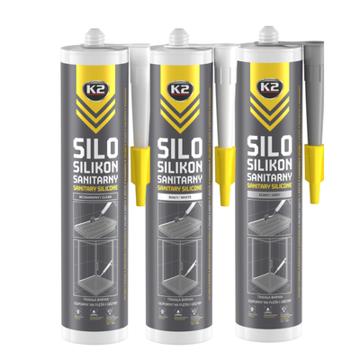 K2 SILO SANITARY SILICONE WHITE 300ml