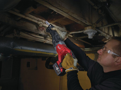 Sharje reciproke Milwaukee M18 BSX, 18V, 2x4Ah, e kuqe me të zezë