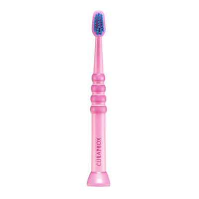 Brushë e dhëmbëve Curaprox baby 0-4, rozë
