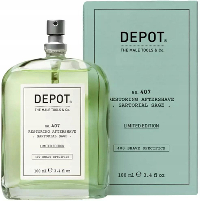 Locion pas rrojtjes Depot N.407 Restructuring, 100ml, për lëkurë të ndjeshme