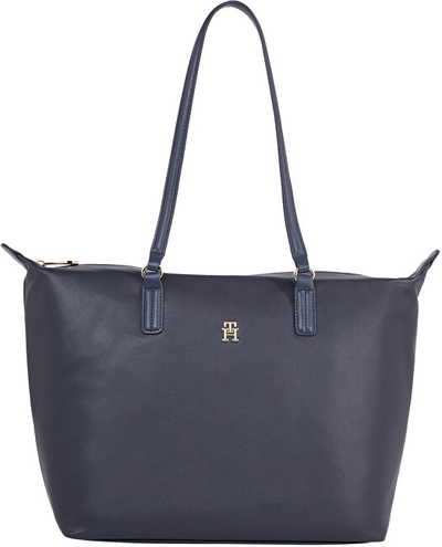 Çantë krahu për femra Tommy Hilfiger, e zezë