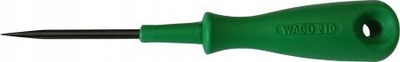 Kaçavidë montimi Wago 210-647, teh 2.5x0.4mm, version i shkurtër, portokalli