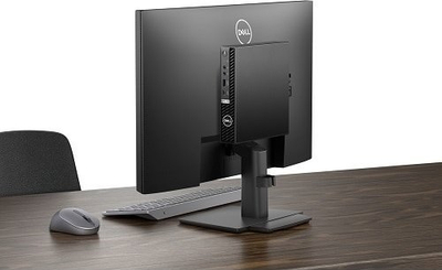 Mbajtëse VESA Dell AIO E Series me base extender, ngjyrë e zezë