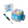 Едукативен сет за роботика HP Robot Builder Starter Kit HP-RO START B, програмируем, со повеќебојни ЛЕД светла, сина
