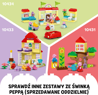 Set LEGO DUPLO Peppa and the Boat Trip 10432, për fëmijë 2+, shumëngjyrësh
