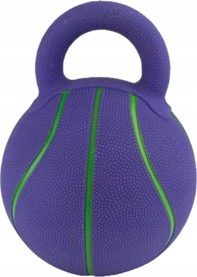 Loje për qen BarryKing, top basketbolli vinyl, 16 cm, me dorezë