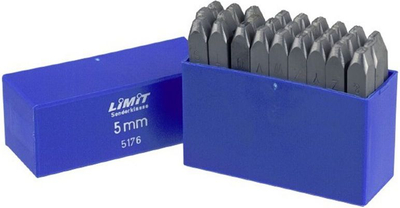 Stampë alfabeti Limit A - Z 17350703, 10 x 12mm