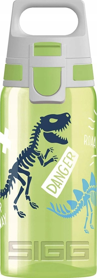 Shishe uji për fëmijë Sigg Viva One Jurassica, 0.5L, pa BPA, shumëngjyrëshe