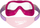 Syze noti për fëmijë Speedo Kids Biofuse Mask, 2–6 vjeç, lente të tejdukshme, rozë