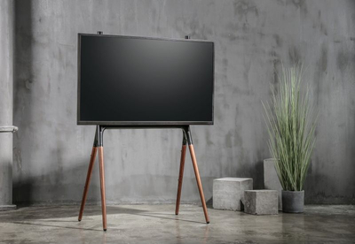 Qëndrim TV Reflecta Elegant 70W 23212, 49\"-70\", metal dhe dru arre, i zi
