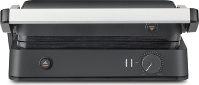 Grill kontakti Severin SEVINI Lite KG 2398, 2000W, pllaka jo ngjitëse, zi argjendtë
