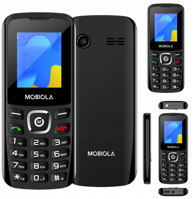 Мобилен телефон Mobiola MB3020, GSM 2G, физичка тастатура, црн