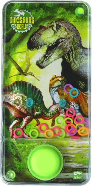 Lojë me ujë me dinozaurë Leantoys Water Game Dinosaurs, portokalli blu jeshile