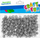 Toptha zbukuruese stiropori Craft with Fun, 4.5g, 8mm, argjendi