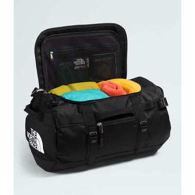Çantë duffel The North Face Base Camp XS, 31L, që s’e ha uji, e zezë