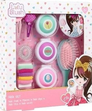 Set aksesorësh flokësh Canenco Lulu Blush, dizajn blush, për fëmijë