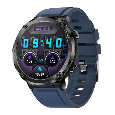Ora e zgjuar Gravity GT21 5, ekran 1.6", Bluetooth 5.0, blu e errët (navy)