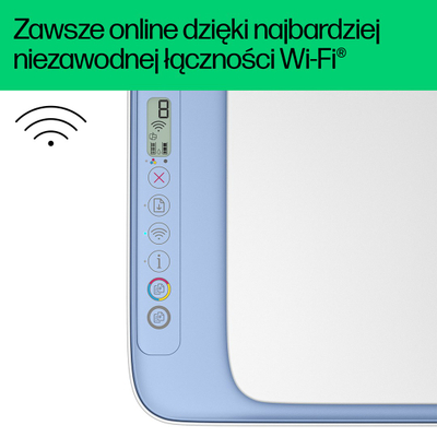 Printer multifunksional HP DeskJet 2822e, wireless, me ngjyra, i bardhë