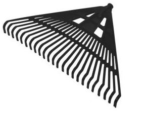 Rrumullak kopshti plastik Canadian, 610 mm, pa bisht, portokalli