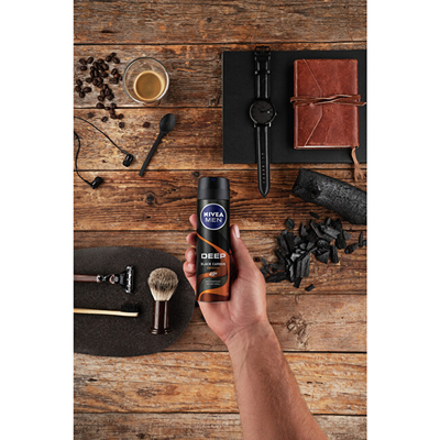 Antipersirant Nivea Men Deep Carbon Espresso, 150 ml