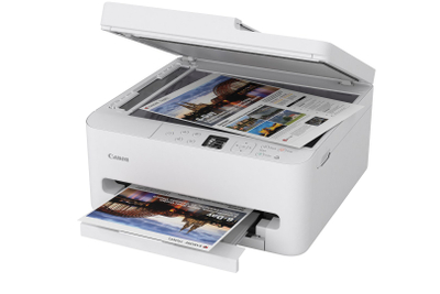 Мултифункционален печатач Canon PIXMA TS7550i, Wi-Fi, ADF, бел