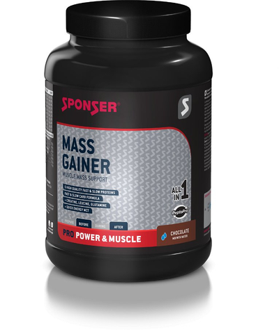 Суплемент за маса Sponser Mass Gainer, 1200g, чоколадо