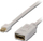 Kabllo Lindy DisplayPort Mini - DisplayPort ,1.5m, e bardhë