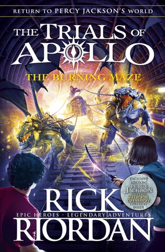The Burning Maze The Trials Of Apollo Book 3 - Rick Riordan