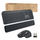 Set tastjere dhe maus Logitech MX Keys Combo Gen 2, US International, i zi