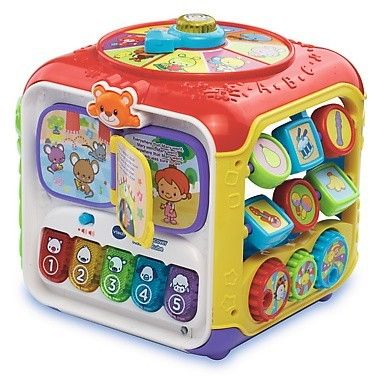 Lodër edukative kube VTech, 6 anë loje, me drita e tinguj, shumëngjyrëshe